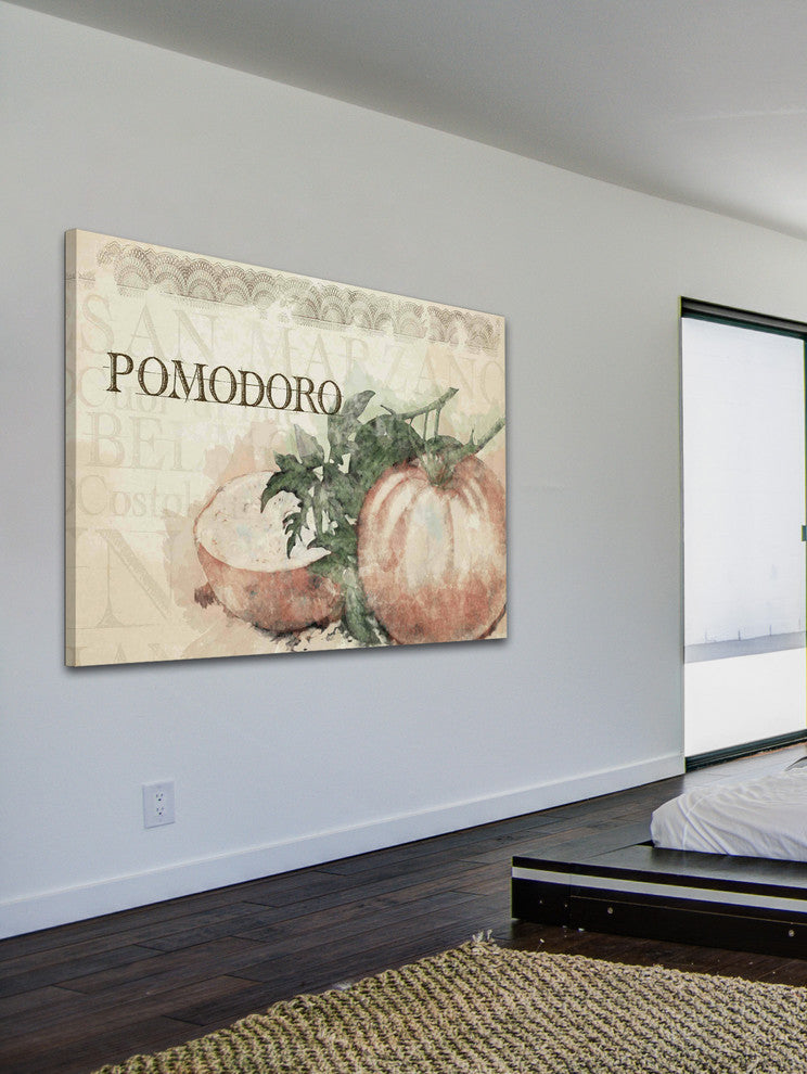 "Tomato 19130308" Painting Print on Canvas