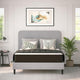 Dream 10 Inch Hybrid Mattress in a Box, White/Black, Queen