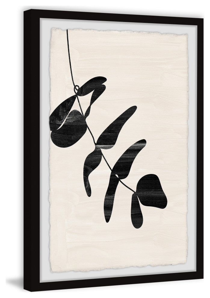 "Hanging Leaves" Framed Painting Print, 24x36