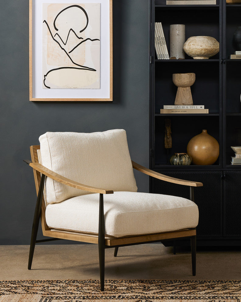 Kennedy Chair-Kerbey Ivory