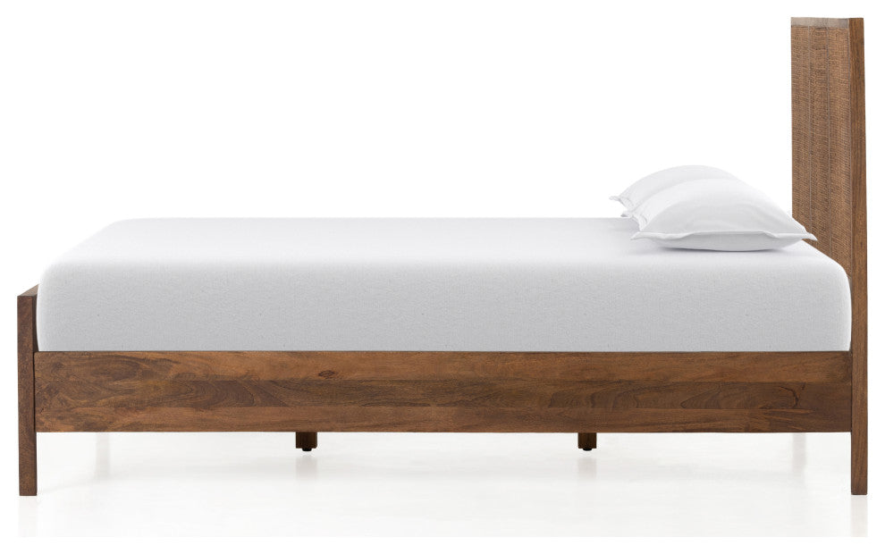 Sydney Bed-Brown Wash-Queen