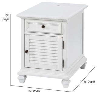 Charlestown Storage End Table With USB