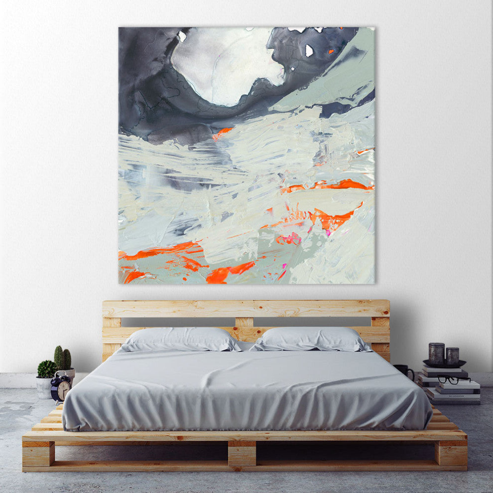 "Polyphonic Sea II" Fine Art Giant Canvas Print, 84"x84"