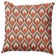 Feathers Accent Pillow, Harvest Orange, 20"x20"