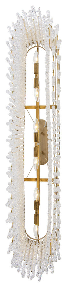 Lafayette 6-Lt Linear Pendant - Havana Gold