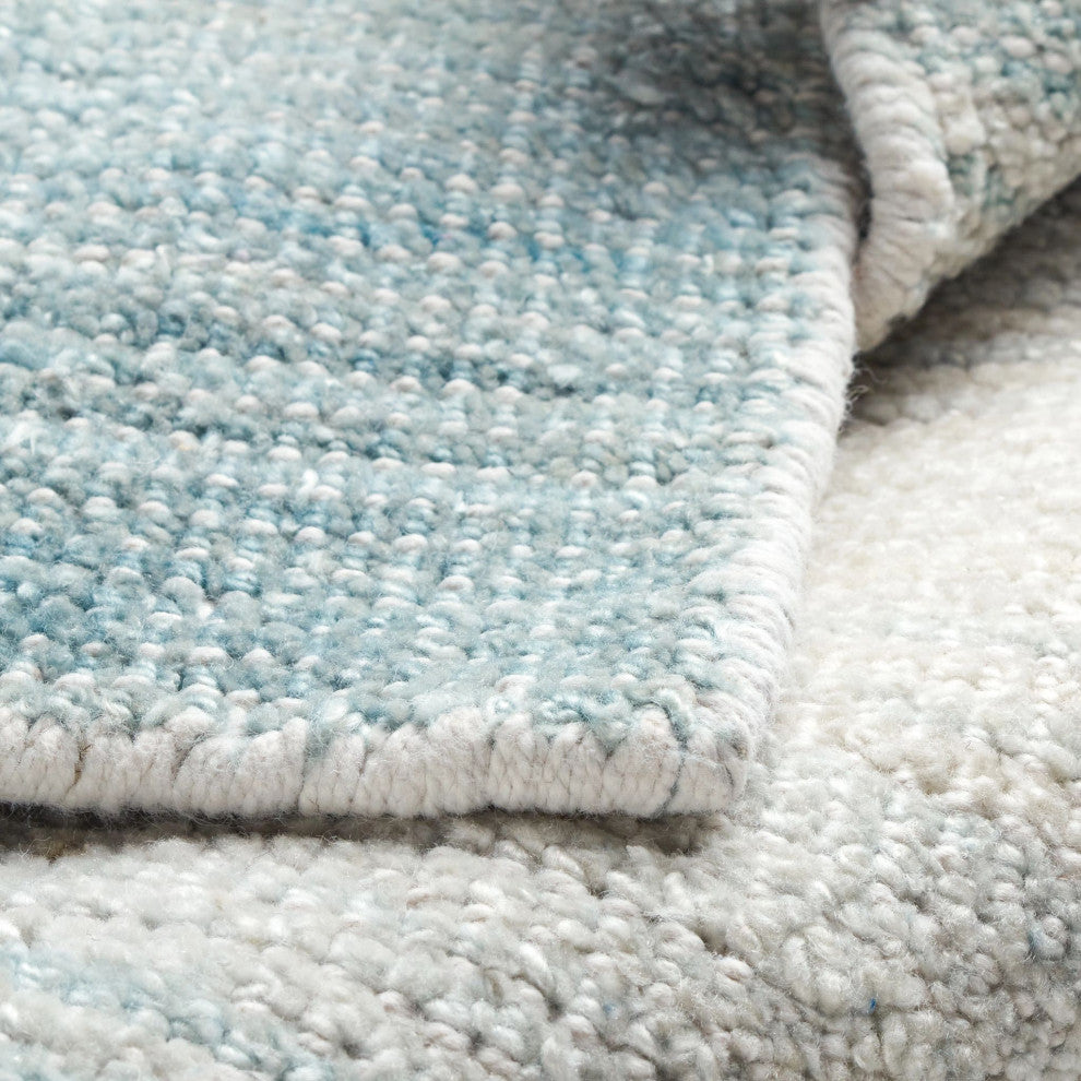 Dash & Albert Pandora Sky Hand Loom Knotted Rug, Blue, 8' x 10'