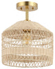 Safavieh Noyuna 12" Flush Mount Lighting