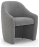 Metro Nora Dining Chair Charcoal Boucle Upholstery