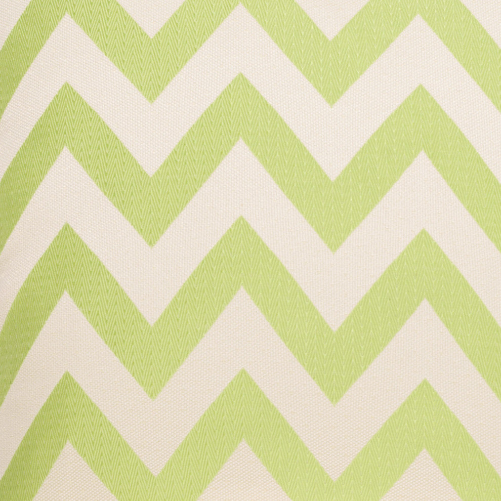 Chevron Chic Pillow - Green
