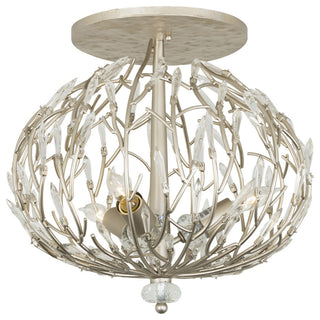 Varaluz-271S03GD-Three Light Ceiling Mount Gold Dust