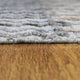 HAND WOVEN FLAT WEAVE KILIM POLYESTER RUG-Rectangle,Gray Multicolor,Contemporary, [Rectangle] 4'x6'