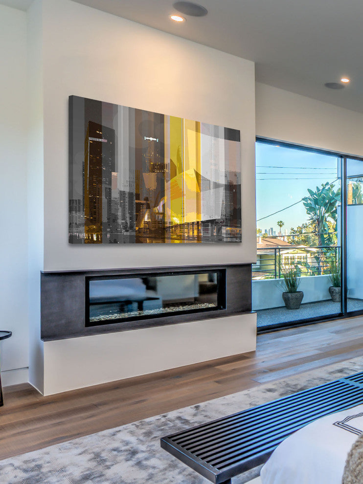 "Down Town" Fine Art Canvas Print, 45"x30"