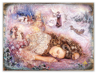 Winter Dream Wall and Table Top Wooden Decor, 12x9