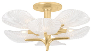 Corbett Lighting 486-29 Kamal 8 Light 29"W Semi-flush Ceiling - Vintage Gold