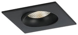 MIDWAY 3.5" 12W 1-Light Square Gimbal Trim 5CCT, Black
