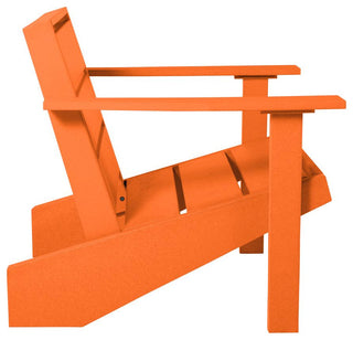 Haven Modern Adirondack Chair, Citrus Orange