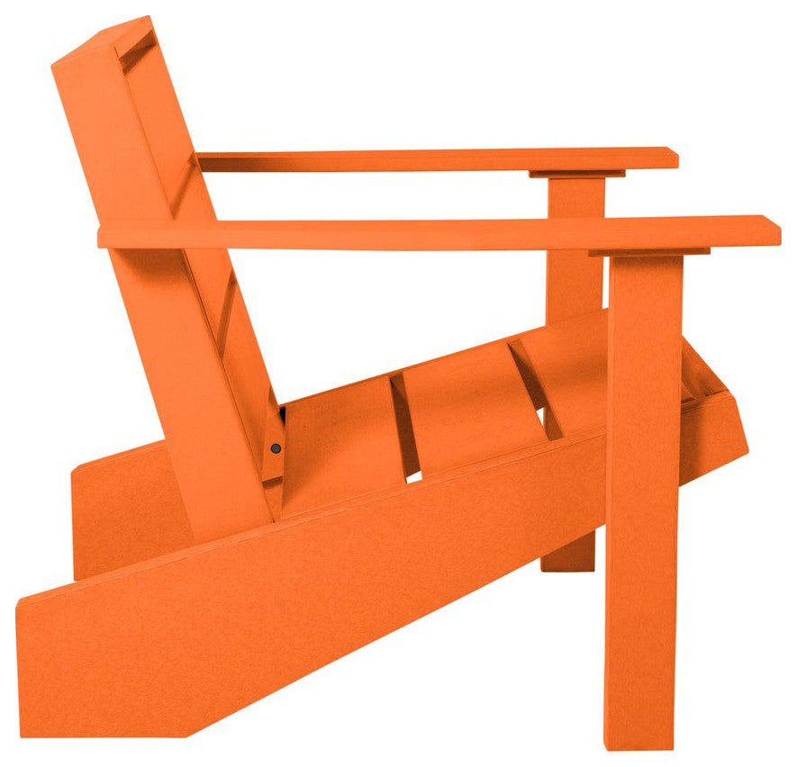 Haven Modern Adirondack Chair, Citrus Orange