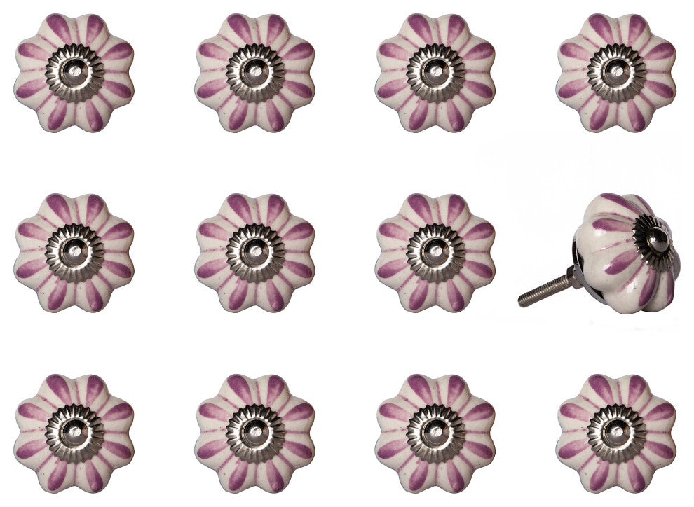 Knob-It Home Decor Classic Cabinet and Drawer Knobs, 12-Piece