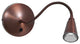 Led Gooseneck Wall Lamp, Bronze
