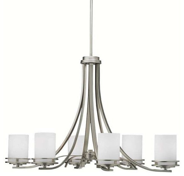 Kichler Hendrik Six Light Chandelier 1673NI