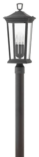 Hinkley Bromley Large Post Top Or Pier Mount Lantern 12V, Museum Black