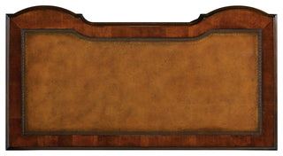 Cherry Knee-Hole Desk-Bow Front
