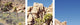 "California, Joshua Tree National Monument, Rock formation in a arid landscap...