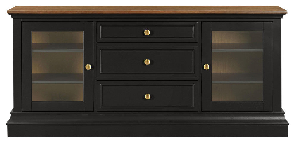 Hudson Charcoal Entertainment Console