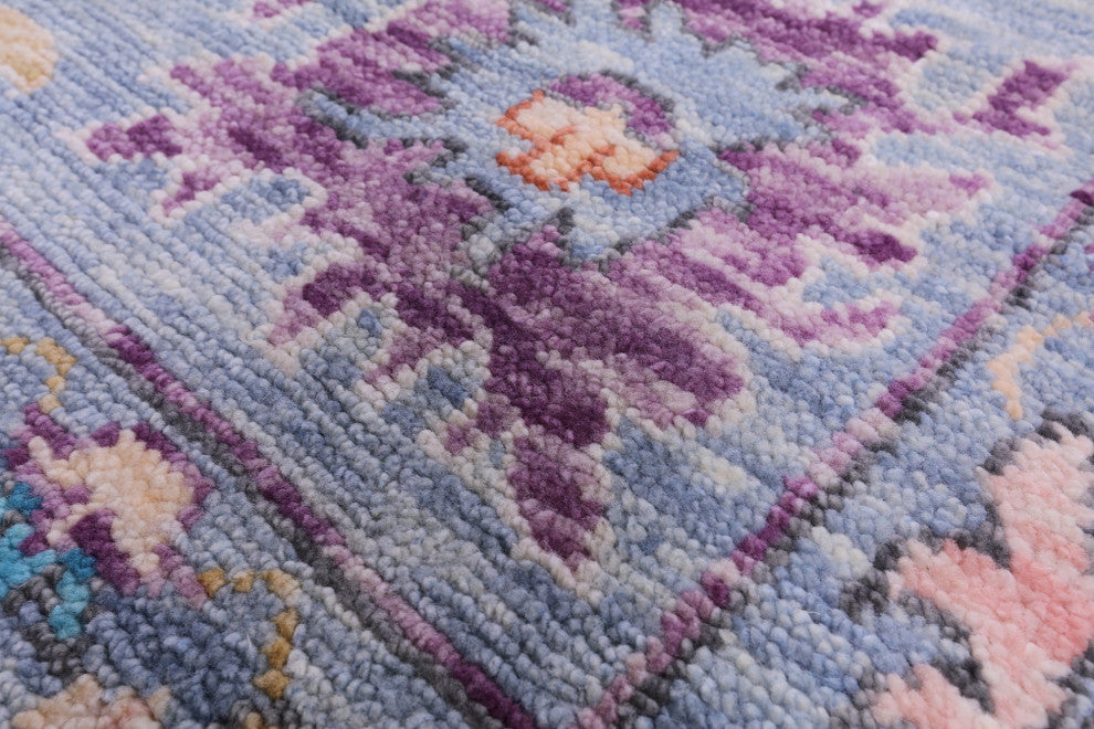 9' 11" X 13' 7" Turkish Oushak Handmade Wool Rug - Q15681