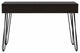 Oakland Writing Desk with 2 Drawers, Hairpin Legs, Black