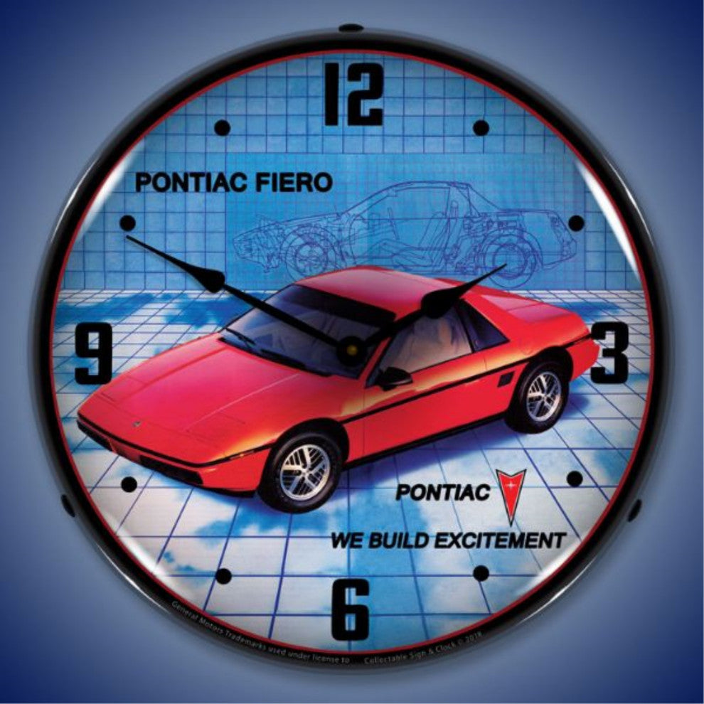 GM1801831 1984 Pontiac Fiero Clock