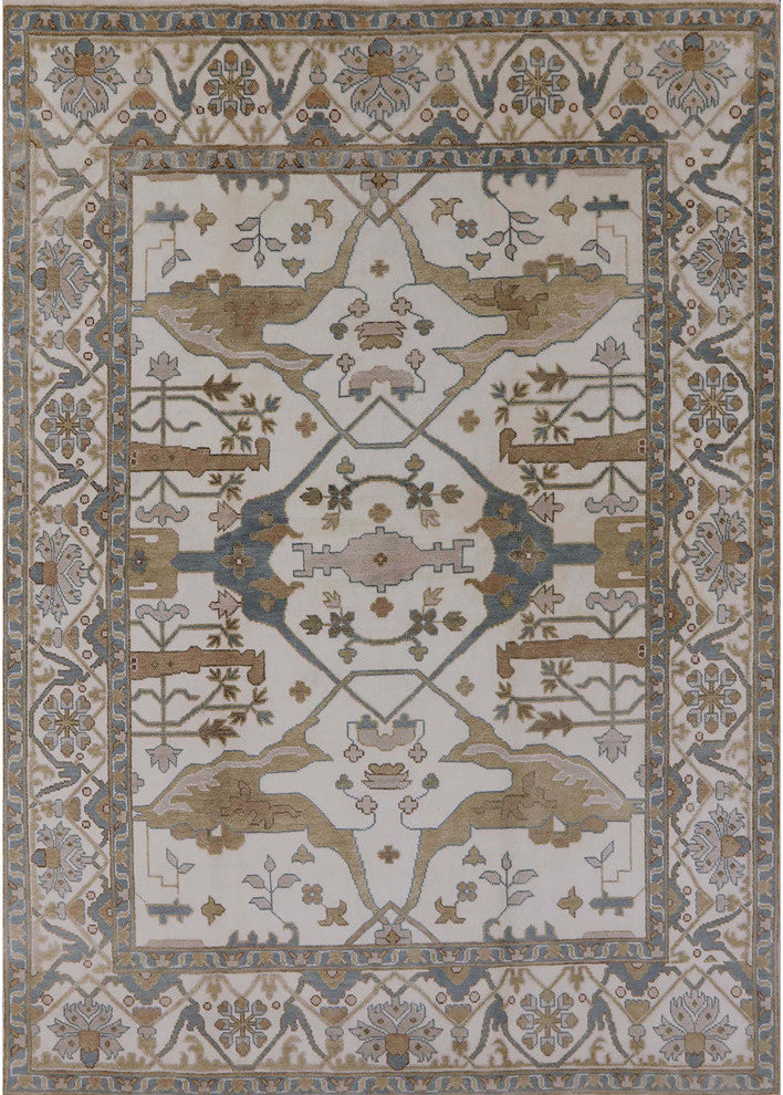 Ahgly Company Indoor Rectangle Mid-Century Modern Area Rugs, 6' x 9'