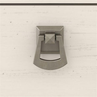 Scranton & Co Furniture Salinas 60" L Desk with File Cabinet & 5 Shelf Bookcase