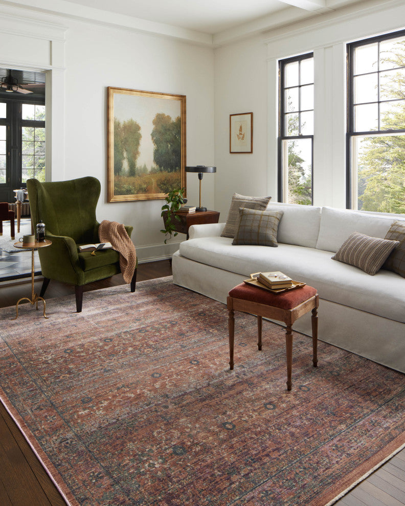 Jean Stoffer x Loloi Bradbury Sunset / Multi 6'-3" x 9' Area Rug