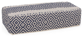 Gardinier Boho Rectangular Bean Bag Ottoman