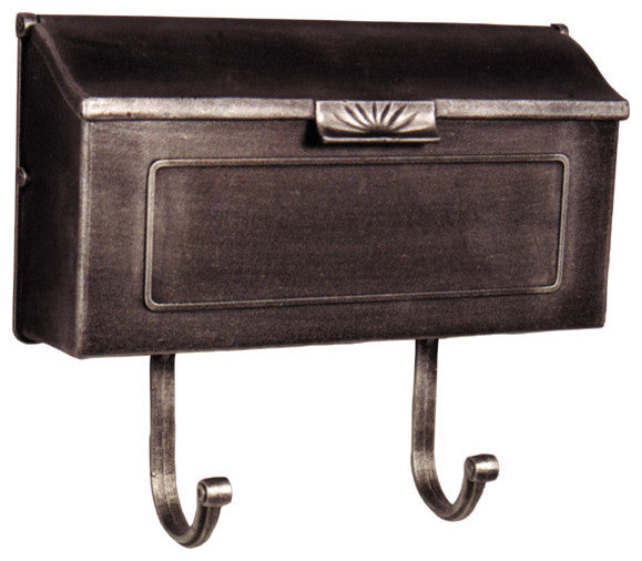 Horizon Horizontal Mailbox, Swedish Silver