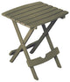 Adams Quik-Fold Side Table, Brown