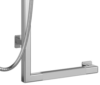 Seville Slide Bar With Handshower, 2.5 GPM, Chrome, Left