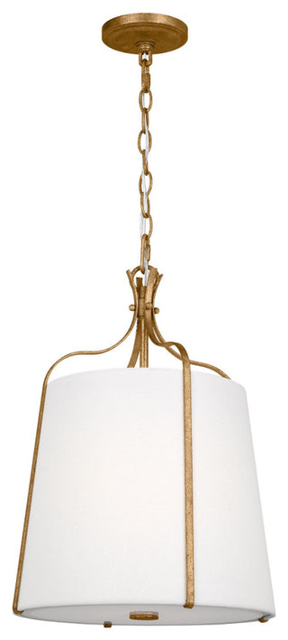 Leander Small Hanging Shade, Antique Gild