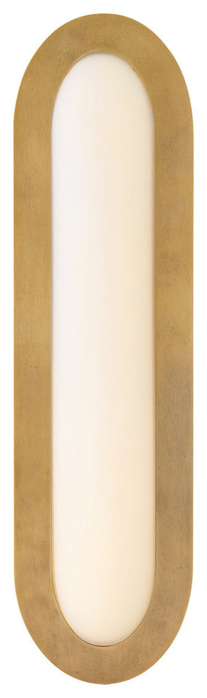 Hinkley Emme Large Led Vanity, Heritage Brass