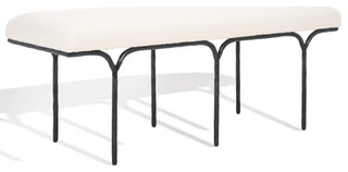 Safavieh Couture Marvin Boucle 48" Bench