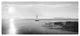 "Evening Sail Black and White" Digital Paper Print by Sue Schlabach, 32"x15"