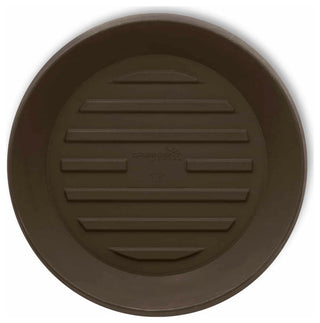 Universal Round Plant Saucer, Drip Tray, Inner Diameter 8" x Outer 11" , Bark