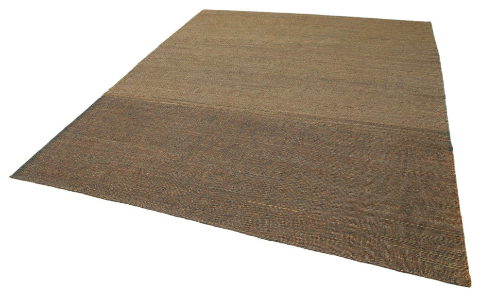 Rug N Carpet - Handmade Oriental 7' 11'' x 9' 7'' Decorative Wool Kilim Rug