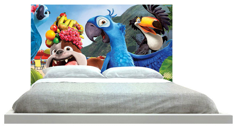 "Animated Animals" Headboard