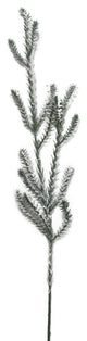 30" Sparkling Snow Flocked Artificial Pine Christmas Branch Spray