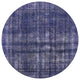 Ahgly Company Indoor Round Mid-Century Modern Area Rugs, 7' Round