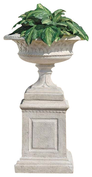 Larkin Garden Vase on Plinth