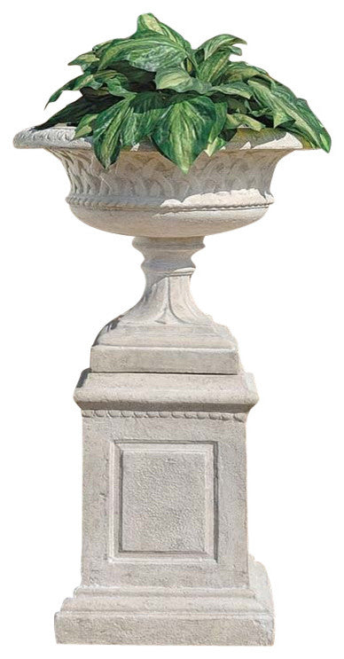 Larkin Garden Vase on Plinth