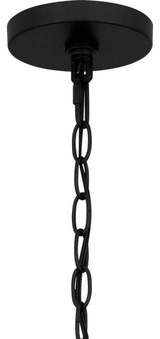 Quoizel QP6161 Teton 5 Light 20"W Pendant - Matte Black